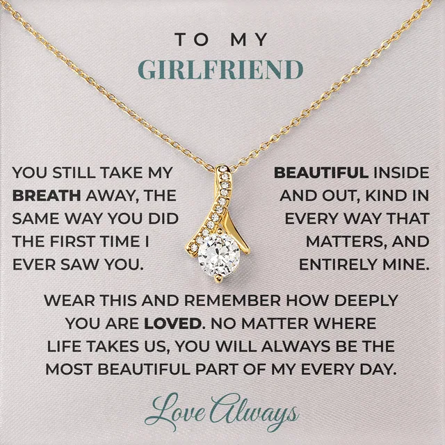 Still Take My Breath Alluring Beauty Necklace for girlfriend